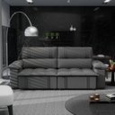 Ver imagem 1 de Sofá Retrátil e Reclinável 2 Lugares 250cm Zurique Montreal