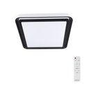Ver imagem 1 de Plafon Led Zony 50cm Preto 36w C/ Controle Remoto Nordecor