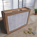 Ver imagem 1 de Cofre Caixa Dinheiro Wood Box Japones Kakebo Desafio Classic