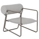 Ver imagem 1 de Poltrona Decorativa Detroit Base Titânio Bouclé Cinza Claro - Nexta Casa