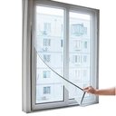 Ver imagem 2 de Tela Mosquiteiro De Poliester Para Porta E Janela Com Velcro 85x105cm