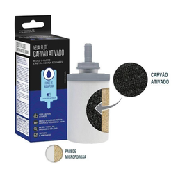 Vela com Carvão Ativado Elite para Filtro de Barro - 3