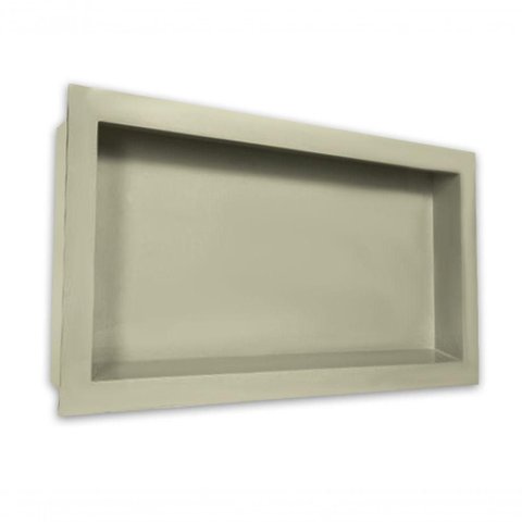 Nicho para Banheiro e Cozinha Parede Embutir 30x60 Liso Bege
