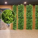 Ver mais imagens de 19 Painéis de Parede Verde Artificial Folhagem Mista Premium Decoração Realista e Muito Durável