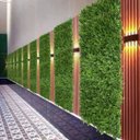 Ver imagem 6 de 19 Painéis de Parede Verde Artificial Folhagem Mista Premium Decoração Realista e Muito Durável