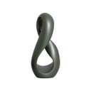 Ver imagem 1 de Escultura Decorativa de Mesa em Cerâmica Infinito Vertical Verde Lúpulo