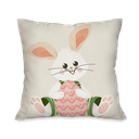 Ver imagem 5 de Kit com 4 Capas para Almofadas Decorativas Coelho e Coelha da Páscoa