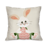 Kit com 4 Capas para Almofadas Decorativas Coelho e Coelha da Páscoa - 5