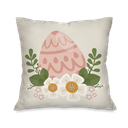 Ver imagem 4 de Kit com 4 Capas para Almofadas Decorativas Coelho e Coelha da Páscoa