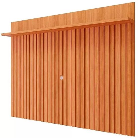 painel Trend para Tv até 70 Polegadas Ripado Permobili Cor Cinamomo