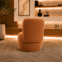 Ver imagem 5 de Poltrona Decorativa Bia Orgânica Veludo Recepção Sala Estar Quarto