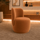 Ver imagem 3 de Poltrona Decorativa Bia Orgânica Veludo Recepção Sala Estar Quarto