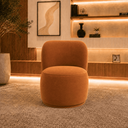 Ver imagem 2 de Poltrona Decorativa Bia Orgânica Veludo Recepção Sala Estar Quarto