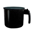 Ver imagem 1 de Canecão Fervedor Preto Liso Antiaderente em Cerâmica 14cm