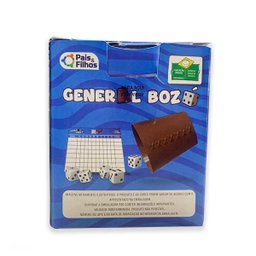 General Bozó Jogo de Dados com Copo Brinquedo Educativo Pais e Filhos - 3