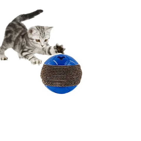 Brinquedo Bolinha Cat Play:azul
