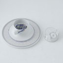 Ver mais imagens de Arandela Mirach LED Disco LED 12W Branco Quente Uso Externo Ad-4016 Branco Astraled ST2891