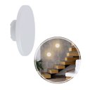 Ver imagem 1 de Arandela Mirach LED Disco LED 12W Branco Quente Uso Externo Ad-4016 Branco Astraled ST2891
