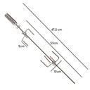 Ver imagem 2 de Espeto de Garras Giratório Premium para Frango Issi Grill