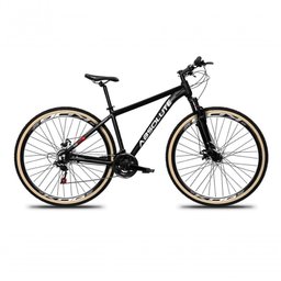 Bicicleta Aro 29 Absolute Nero 5 Alumínio 27v K7 Freio Disco Mecânico Garfo Suspensão Pneu com - 1