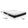 Colchão Black & White Air Double Face Espuma D33 Casal Castor - 3