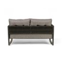 Ver imagem 4 de Namoradeira Corda Náutica - Living, Varanda, Estar - Namoradeira Araxá – Preto Linho Cinza