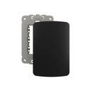 Ver imagem 1 de Placa Cega com Suporte Margirius B3 Colors 4x2 Preto Ebony