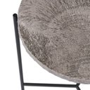 Ver imagem 6 de Mesa Lateral Tampo em Pedra 50x40cm Pietra Artemobili