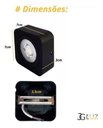 Ver imagem 2 de Kit 2 Spot Led Quadrado Fixo Sobrepor 5w 3 Opções de Luz - Preto Branco Frio - 127/220v