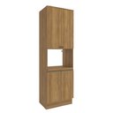Ver imagem 1 de Kit Forno Celeste Kappesberg 100% Mdf 4 Portas Nogueira 70cm