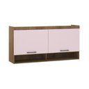 Ver imagem 1 de Armário Aéreo Maleiro Modulado 165cm 2 Portas Basculantes Paris Luciane Móveis