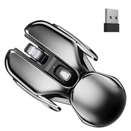 Mouse de Metal Usb Sem Fio - Resolução Ajustável - 1