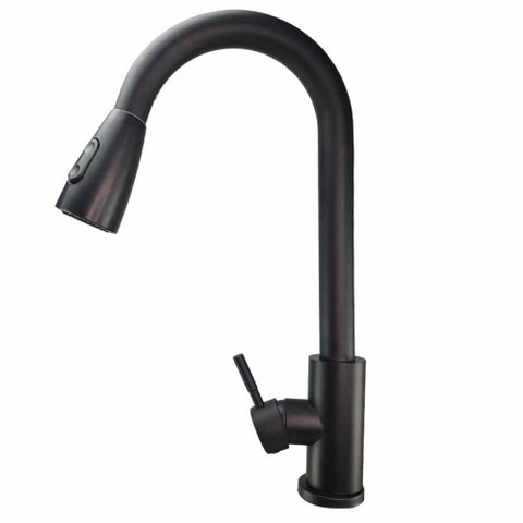 Torneira Gourmet Pull Down Monocomando Flexivel Agua Quente Fria Cozinha Pia Mesa bancada Cuba Lava 