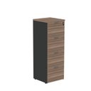 Ver imagem 3 de Arquivo para Pasta Suspensa com Chave 4 Gavetas Aço Linha P25 Preto/Walnut