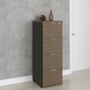 Preto/Walnut