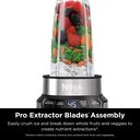 Ver imagem 5 de Ninja Bn401 Nutri Pro Liquidificador Pessoal Compacto 1000w, Prata