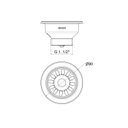 Ver imagem 2 de Válvula de Escoamento para Cozinha 3.1/2" Standard Docol