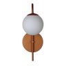 Arandela Luminária Curva Globo 10 Cm Moderno Cobre Fosco Bf Decor Arandela Curva Globo 10 - 2