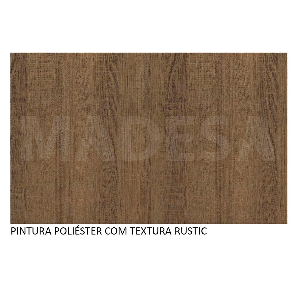Guarda-roupa Solteiro Madesa Denver 2 Portas de Correr com Pés - Rustic - 8