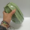 Ver imagem 2 de Vaso Decorativo Enfeite Casa Home&Co Cerâmica 20x10x10cm Verde