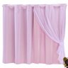 Cortina Blackout Corta Luz PVC com Voil 280cm x 160cm Paulo Cezar Enxovais - 5
