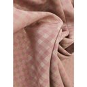 Ver imagem 1 de Tecido Jacquard Tradicional Xadrez Rosa Envelhecido e Dourado - 2,80m de Largura