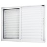 Janela de Alumínio Veneziana 100x120cm 3 Folhas Magnum Atlântica - 1
