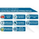 Ver imagem 2 de Colchão Berço Polar Infantil D18 Baby Luxo (70x130x12) -