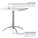 Ver imagem 7 de Mesa de Jantar Quadrada Tampo MDF 79cm com Base de Açox79cm com Base de Aço Casual
