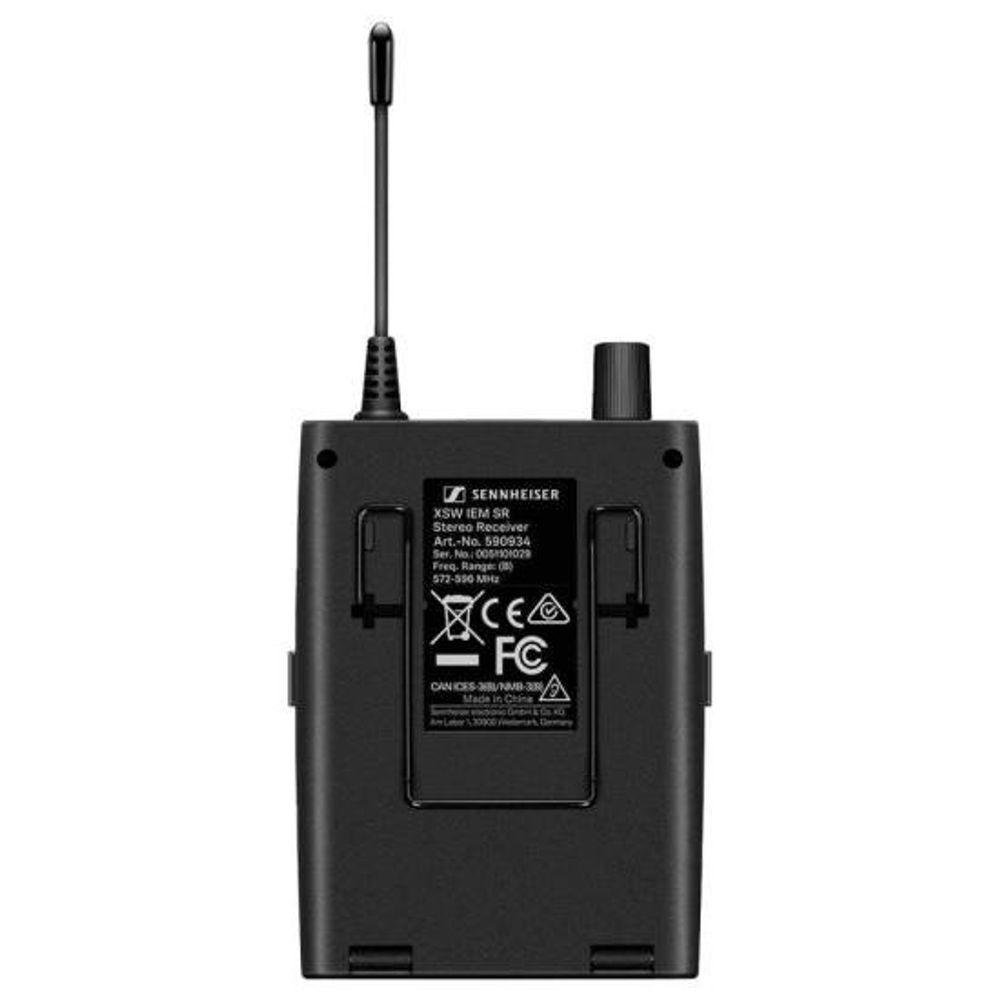 Receptor Bodypack Sennheiser Xsw Iem Ek Frequência-476-500 Mhz - 3