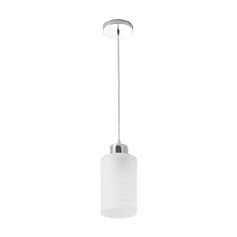 Luminária Pendente Moderno Track 1 Lâmpada E27 Bivolt:branco/110v/220v