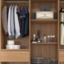 Ver imagem 7 de Guarda Roupa Casal 6 Pt 2 Gv 62760 Amendola Off White Demobile