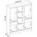 Ver imagem 3 de Guarda Roupa Casal 6 Pt 2 Gv 62760 Amendola Off White Demobile