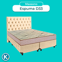 Ver imagem 4 de Conjunto Cama Box Blindado Casal + Colchão D33 Maxsono Paropas + Cabeceira